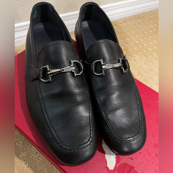 Salvatore Ferragamo- Sardegna, Chocolat Pebble Calf Hickory Calf